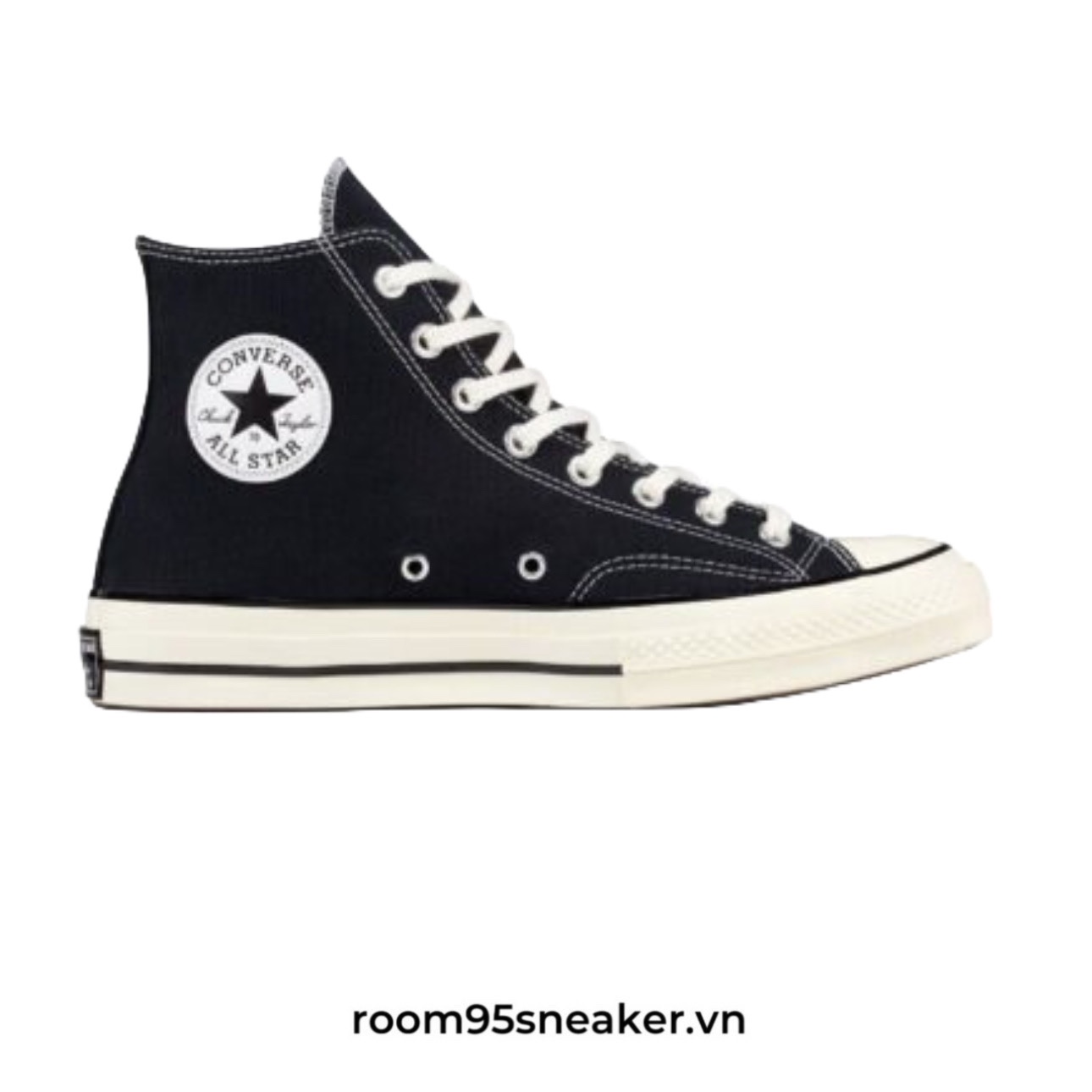 R23 Converse Chuck Taylor 1970s - Black HighTop - LS - 36
