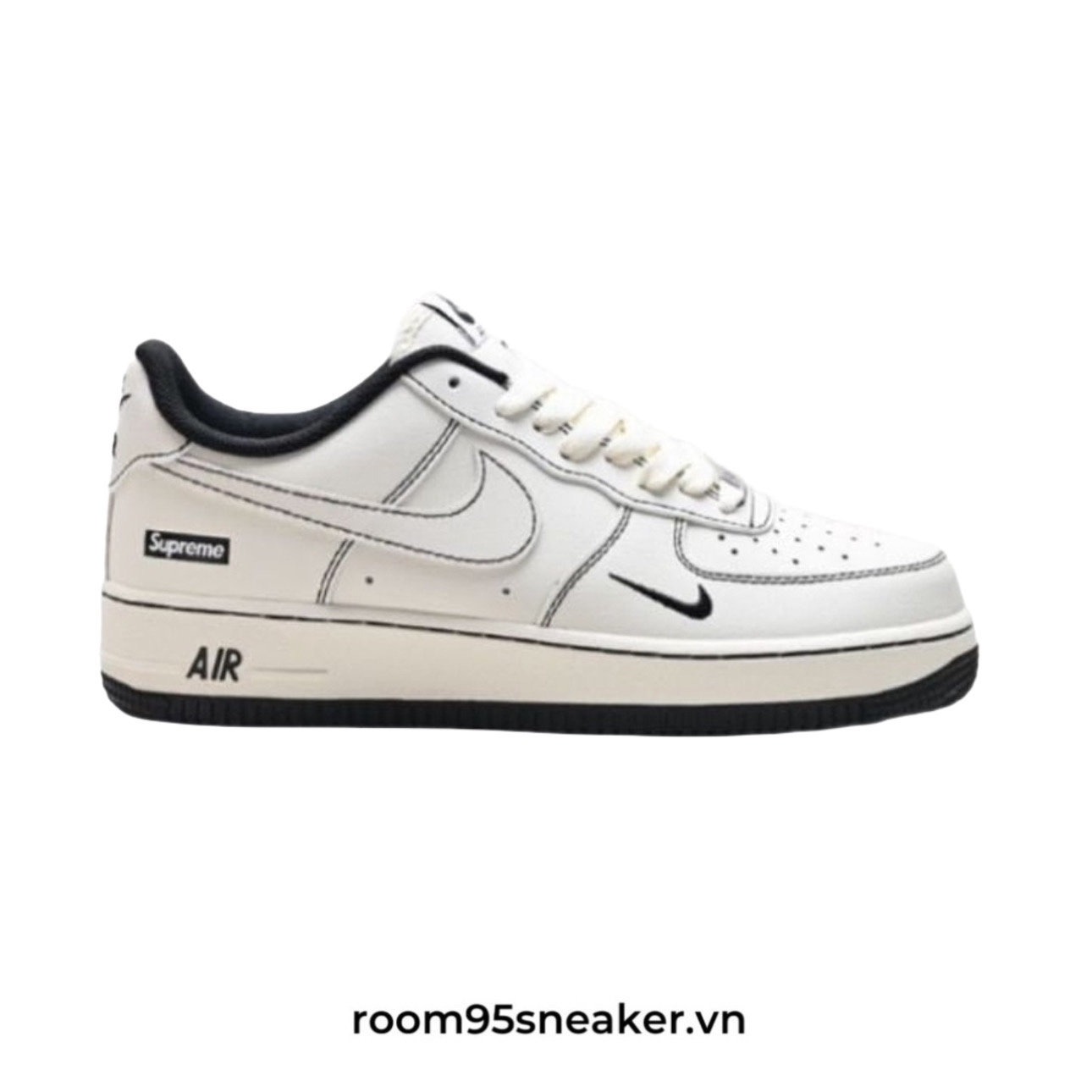 R06 Air Force 1 Low x Supereme White Black