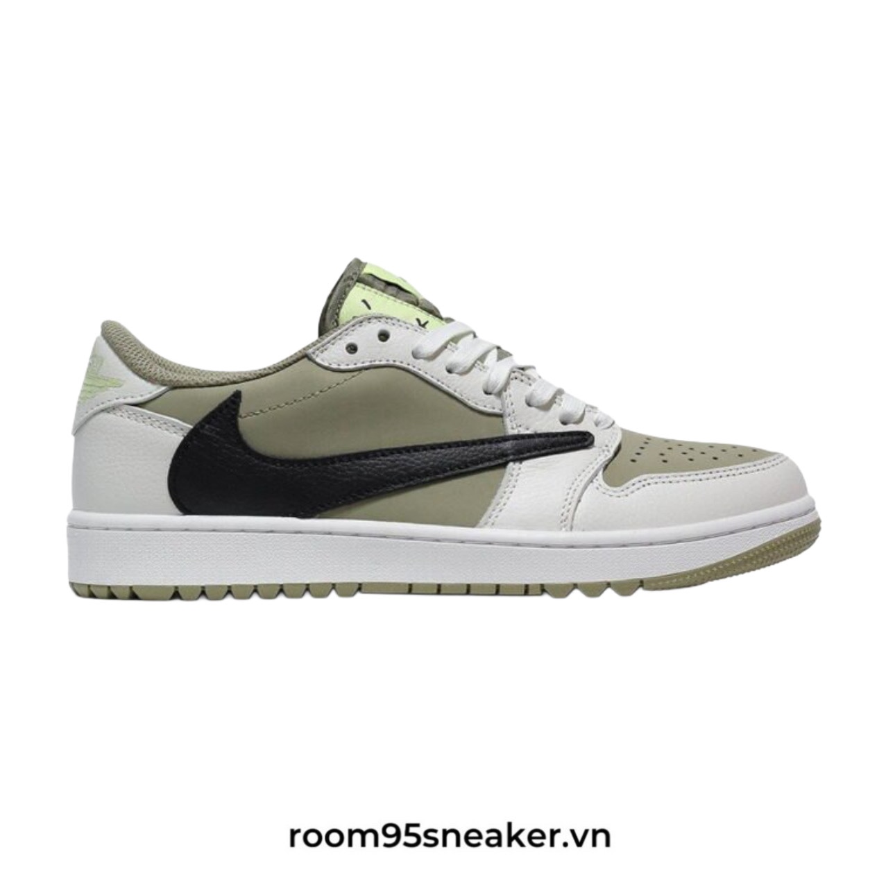 R05 Travis Scott Air Jordan 1 Low Golf Olive