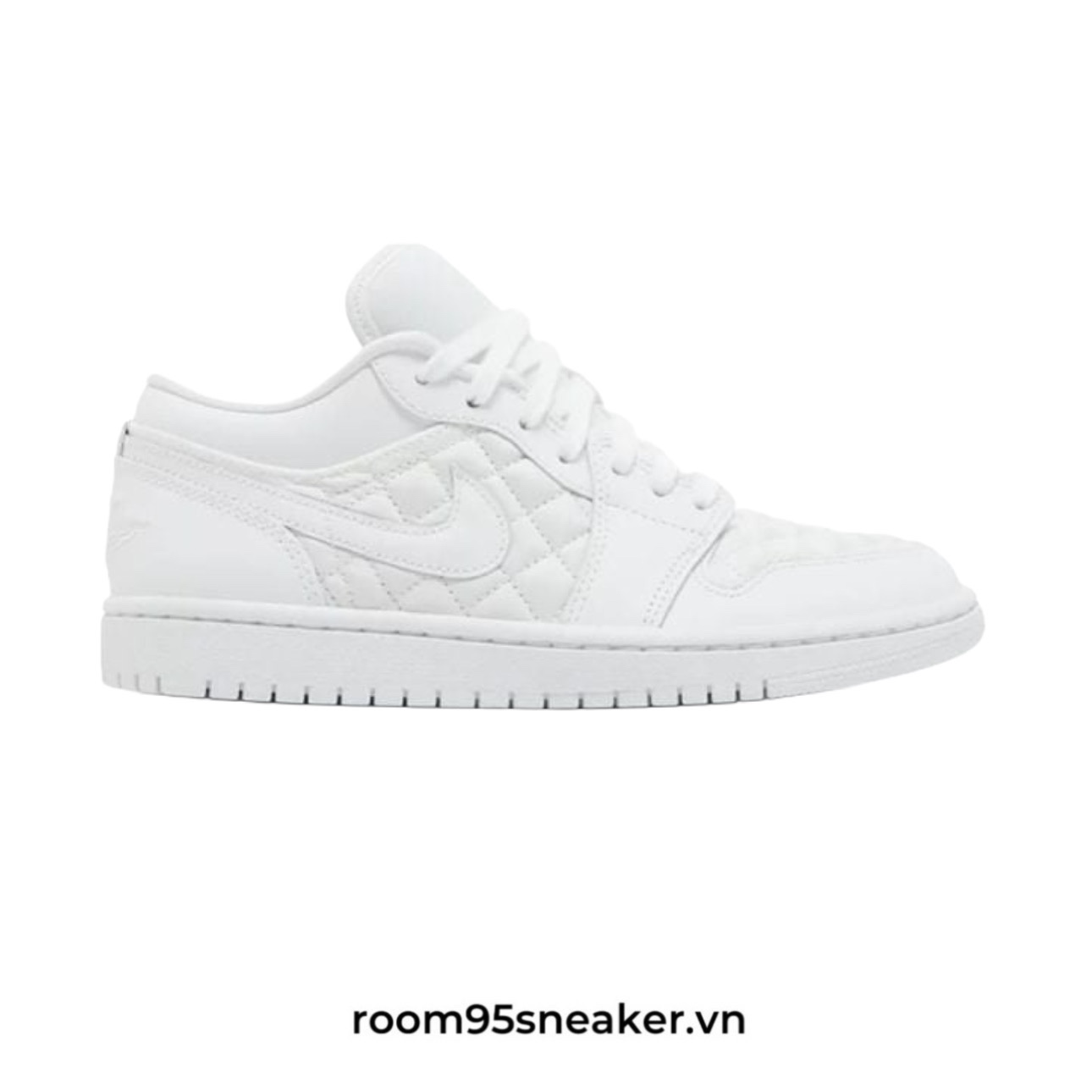 R01 Nike Air Jordan 1 Low Quilted 'White'