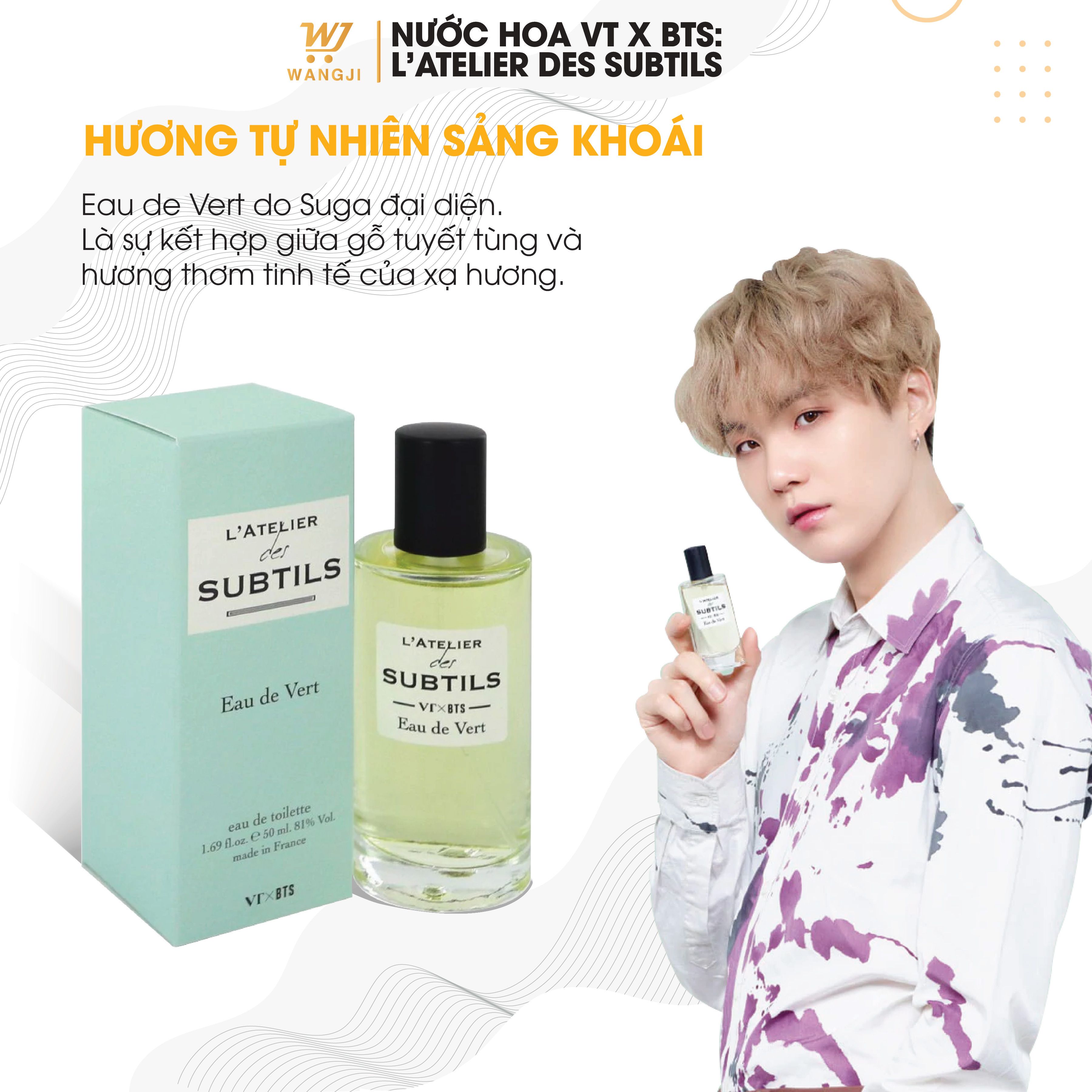 日本の職人技 VT × BTS L'Atelier x L'ATELIER des SUBTILS perfume