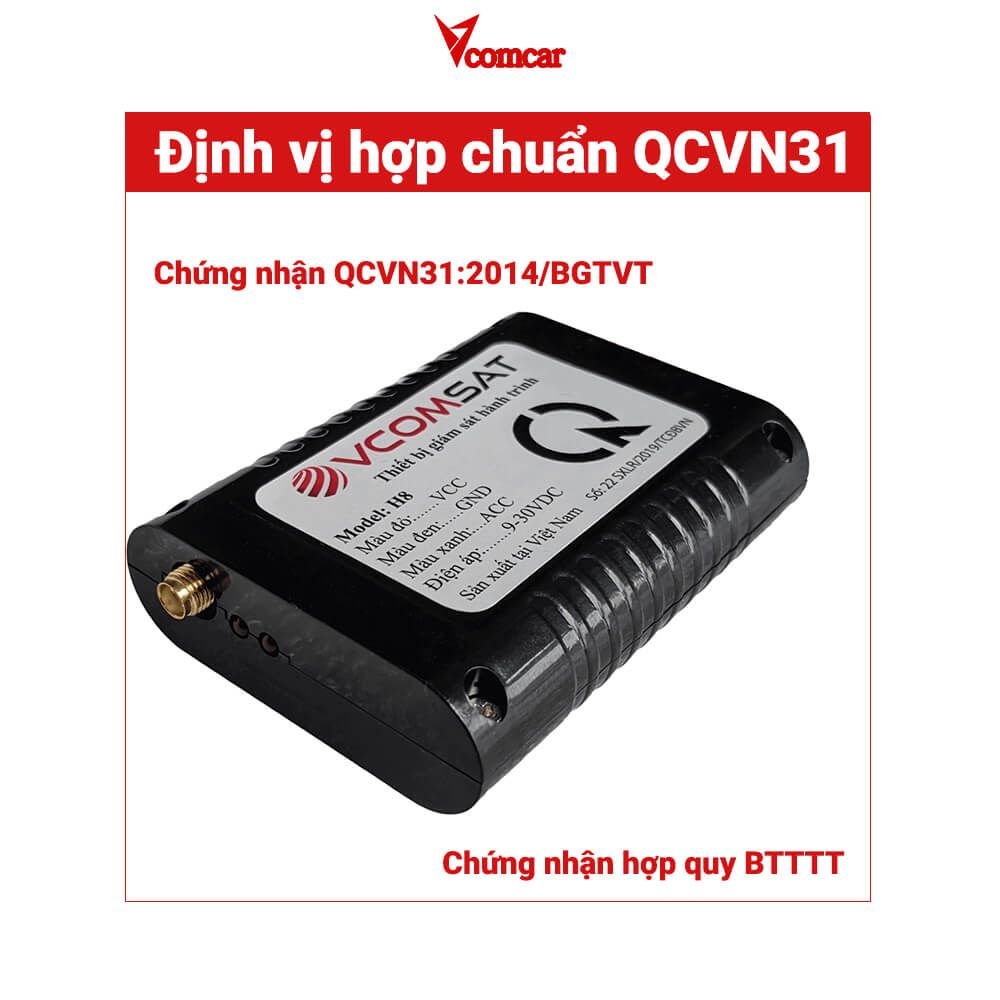 Hộp đen ô tô VCH8 hợp quy bán chạy