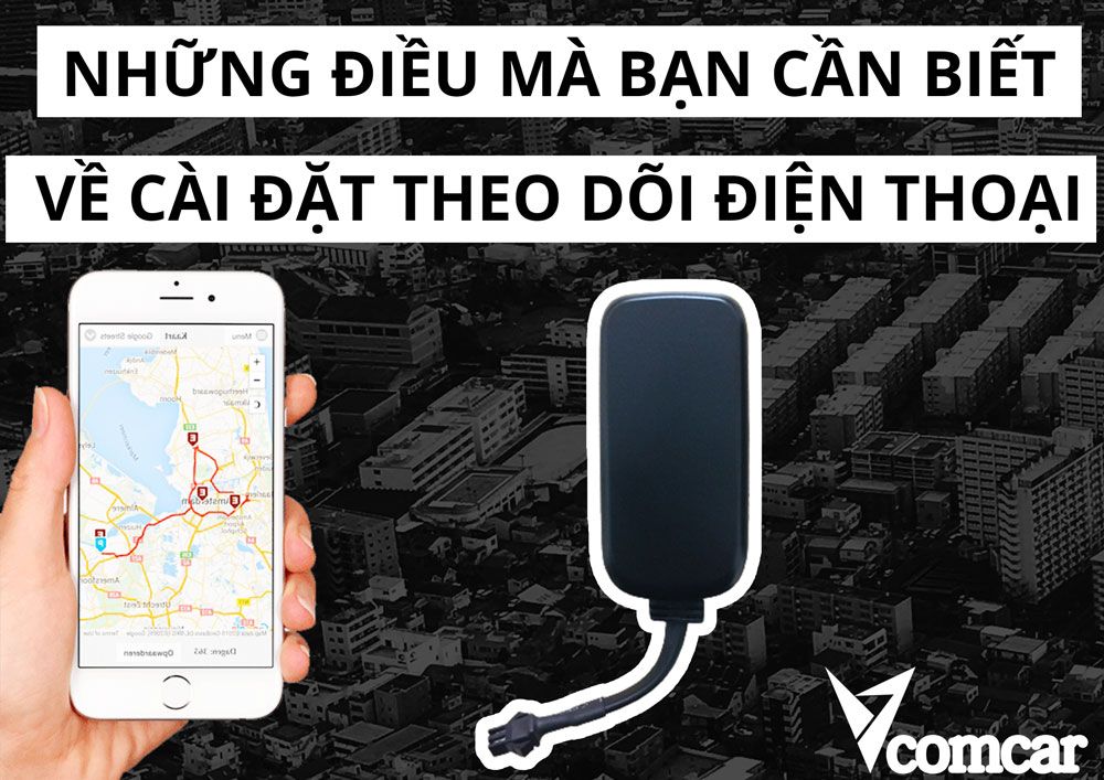 Cài đặt theo dõi điện thoại