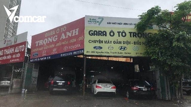 Gara ô tô tại quận Thanh Xuân, Hà Nội