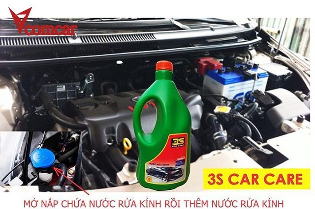 3S CAR CARE loại bỏ vết bẩn trên kính ô tô