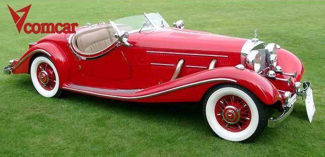 Mới lạ về kiểu dáng với chiếc xe Mercedes-Benz 540K Spezial Roadster - 1936