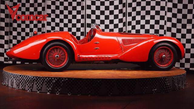 Dẫn đầu danh sách với chiếc Alfa 8C 2900 Mille Miglia - 1938