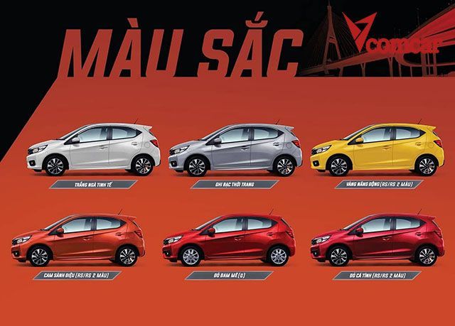 Mẫu xe ô tô 4 chỗ Honda Brio