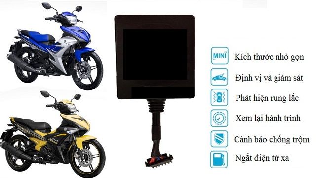 Mua định vị xe máy Exciter 150 ở đâu tốt?