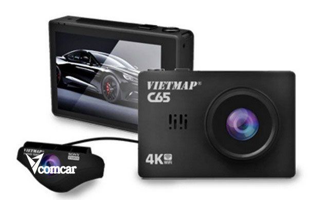 Ảnh 7: Camera hành trình kết hợp cam lùi Vietmap C65