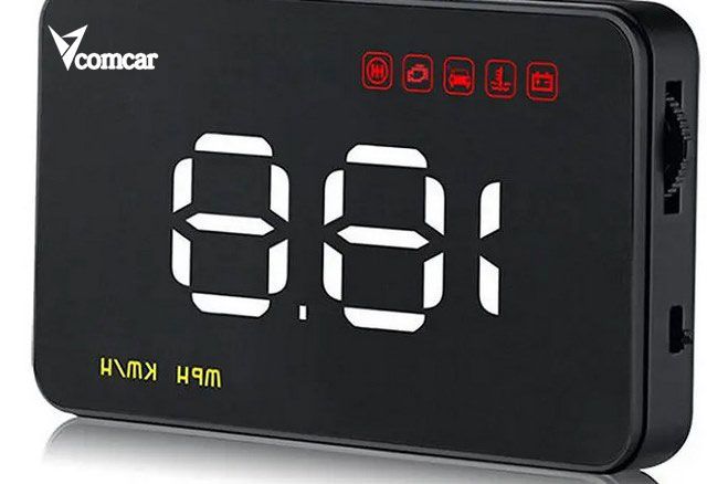 Ảnh 9: Màn hình HUD A100 hỗ trợ kết nối OBD