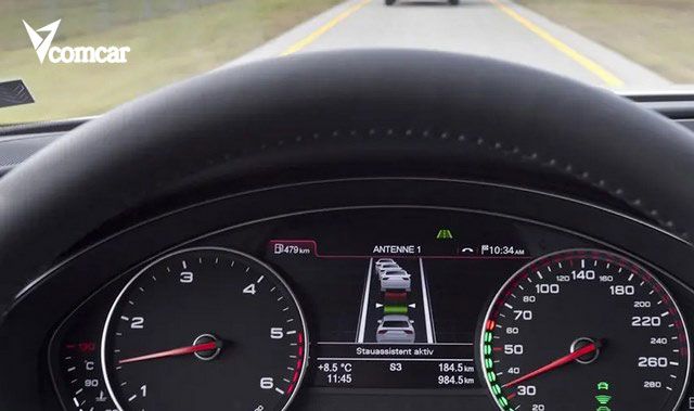 Ảnh 14: Adaptive Cruise Control điều chỉnh tốc độ và duy trì khoảng cách với xe đi trước