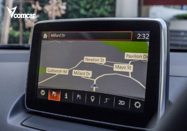 Ảnh 4: Chức năng định vị GPS tích hợp trên mỗi màn hình Android