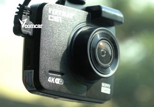 Ảnh 1: Camera hành trình 4K lắp đặt trong thực tế