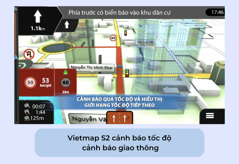 Vietmap s2 cảnh báo giao thông