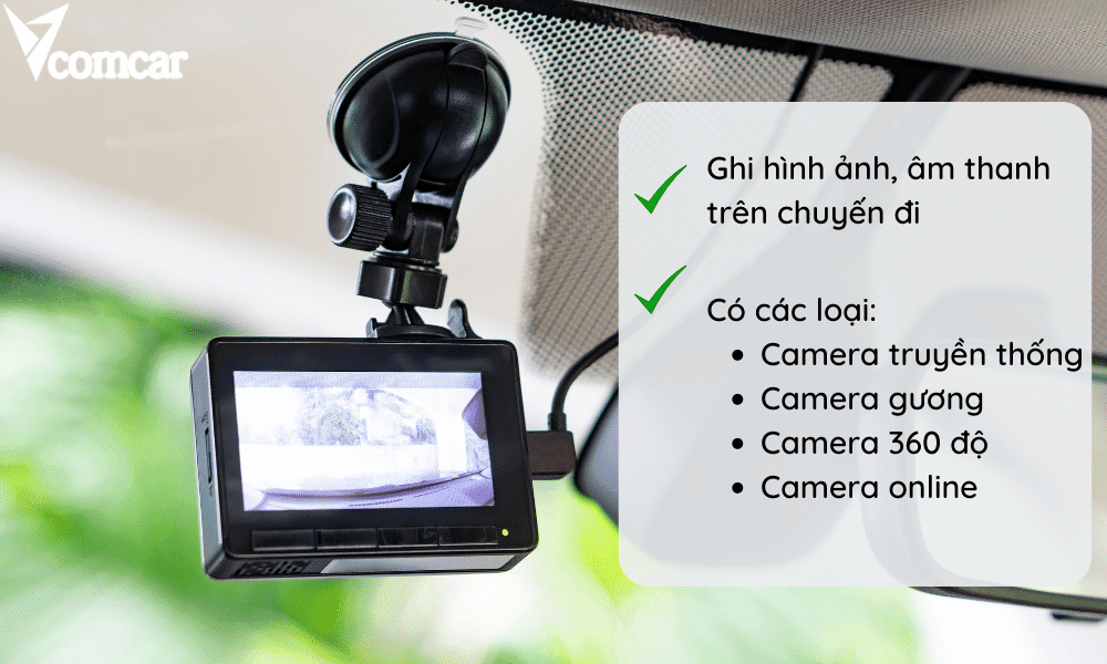 Camera hành trình là gì, có các loại nào