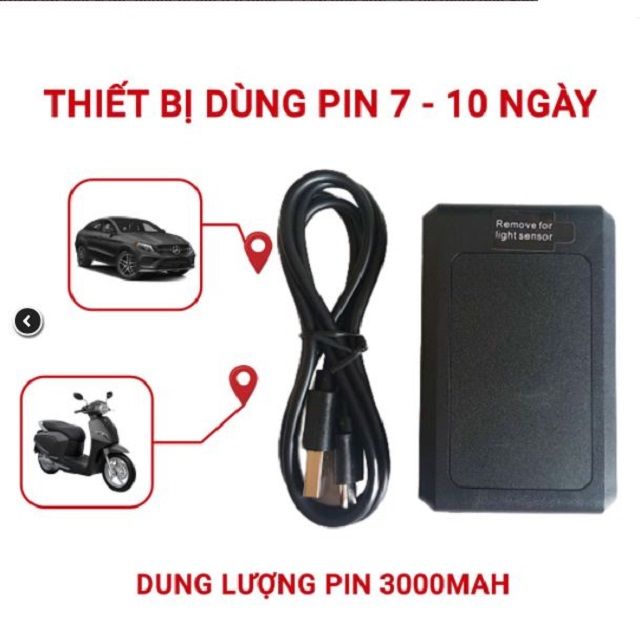 Định vị vượt trội với định vị xe máy không dây VC9 mini