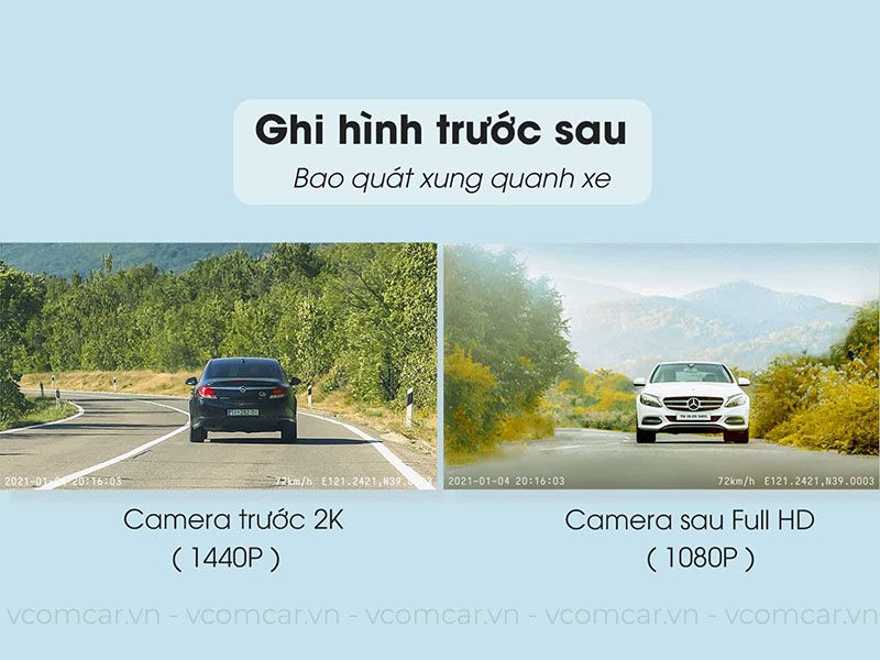 qihoo hỗ trợ ghi hình trước sau độ phân giải 2k