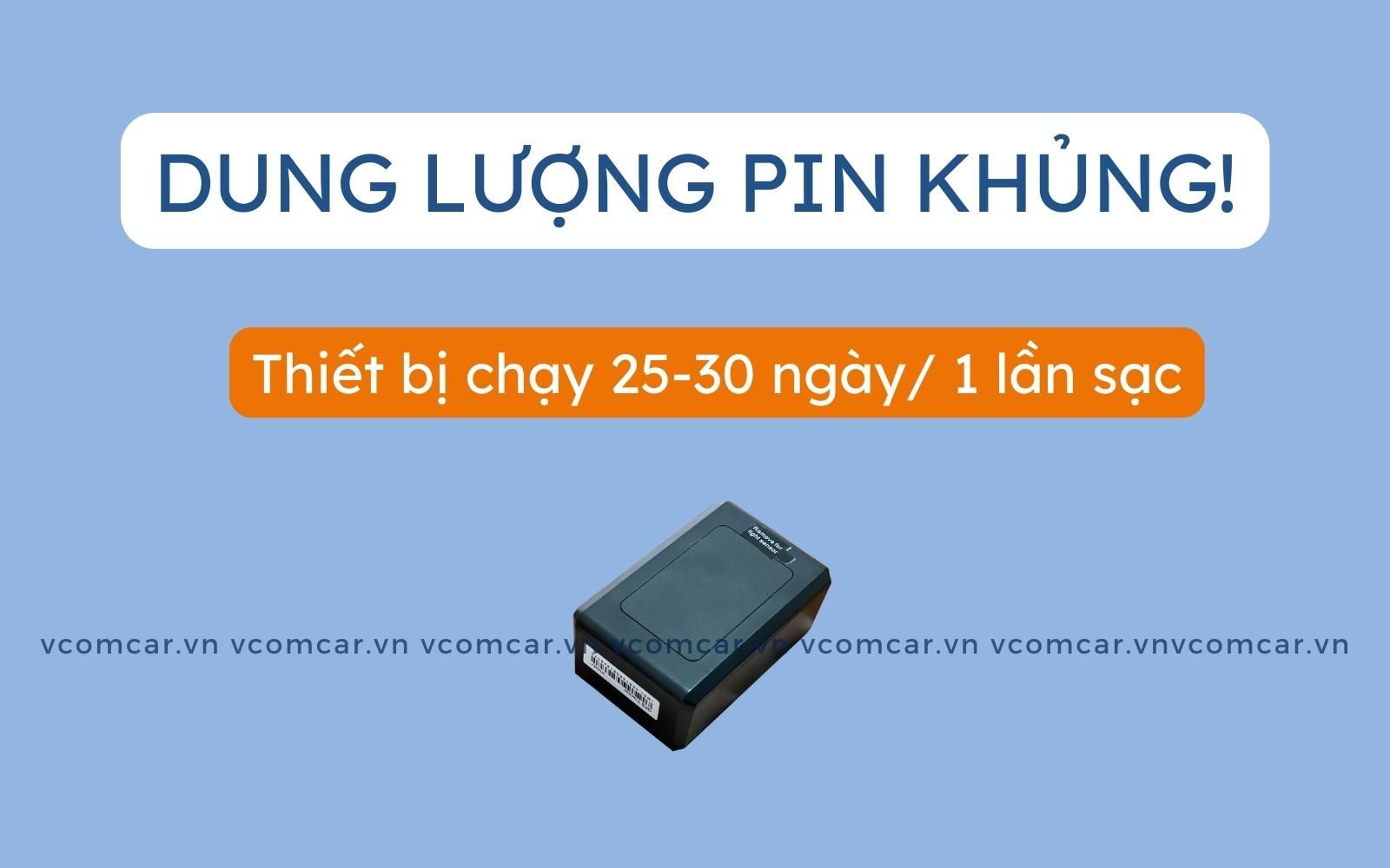 Định Vị  Ô Tô Không Dây VC9 PRO giúp theo dõi người & phương tiện hiệu quả