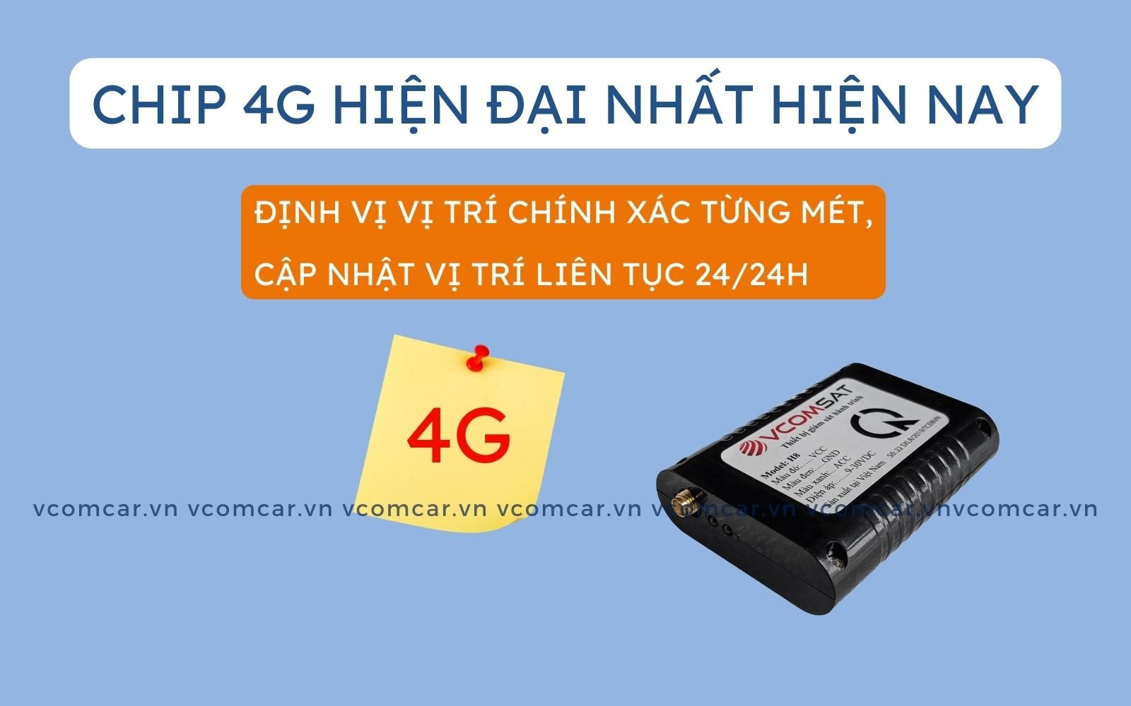 Tại sao nên lắp định vị 4G? VCH8