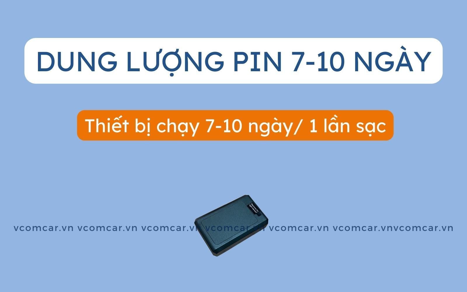 Tổng quan Định Vị Ô Tô Dùng Pin VC9 Mini PIN 7-10 Ngày