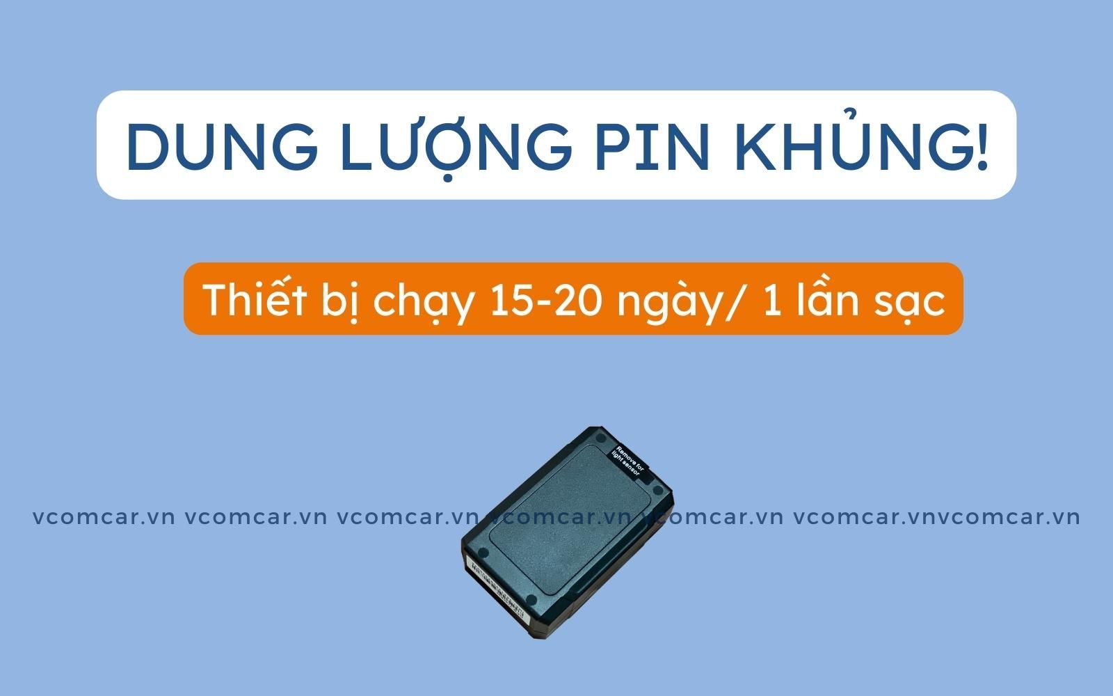 Định Vị Theo Dõi Không Dây VC9+ Pin 15-20 ngày