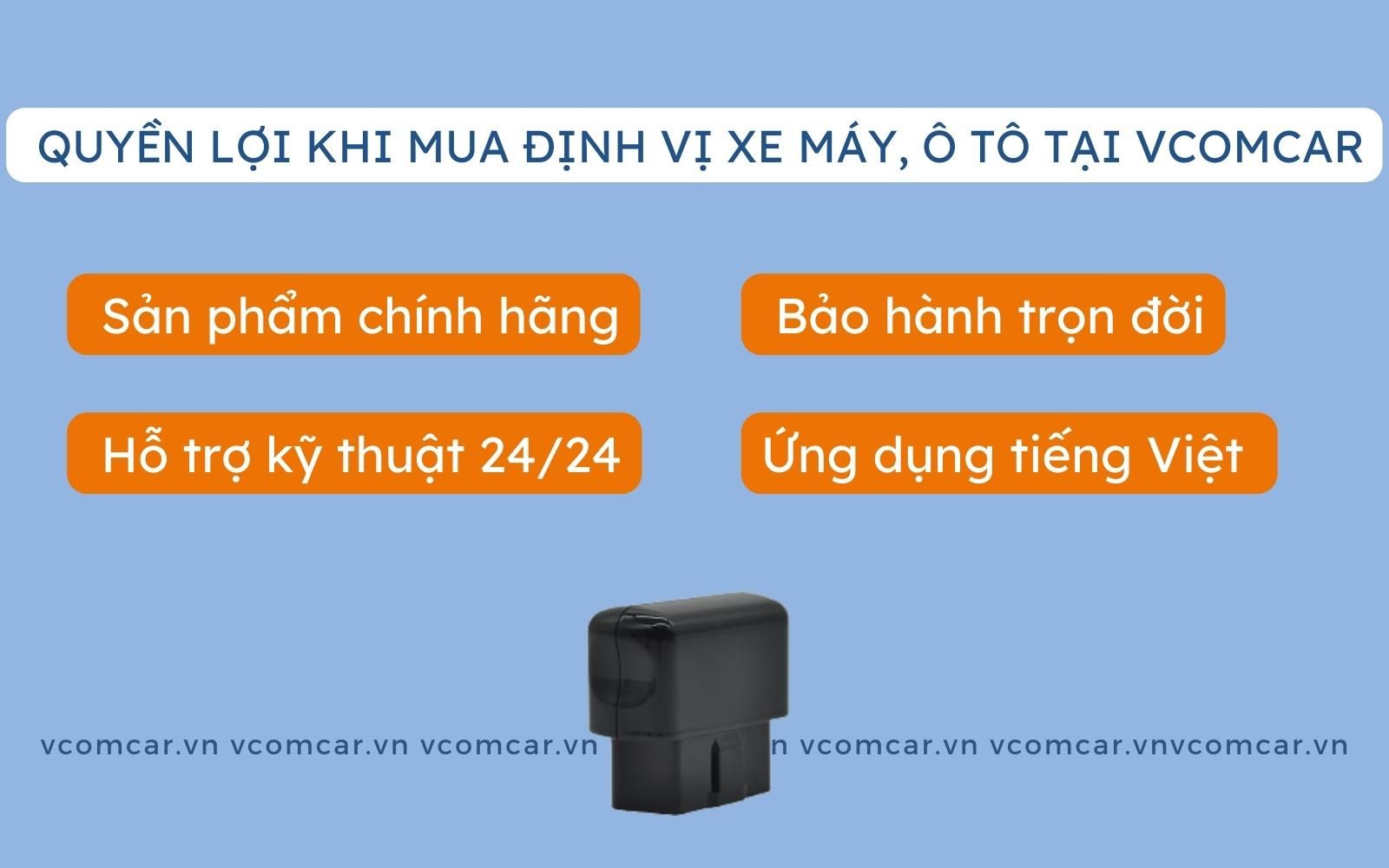 Ưu điểm khi mua định vị ô tô VC OBD 4G tại Vcomcar