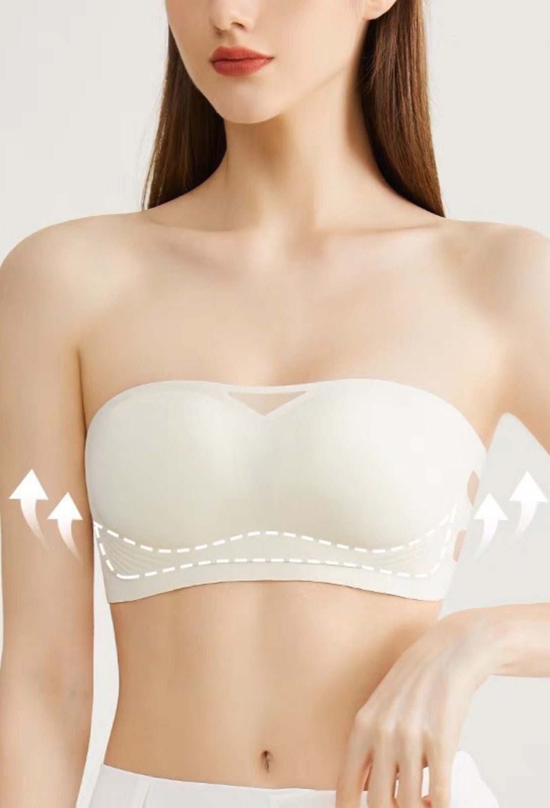 Bandeaux Bra bầu chống tụt mùa hè Snugg - Bra quây không viền mùa hè - SNU2179