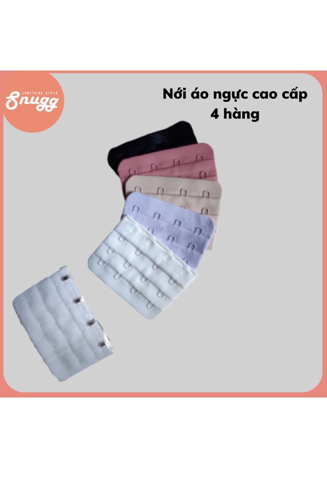 Nới áo ngực cao cấp 4 hàng Snugg Việt - SNU1975