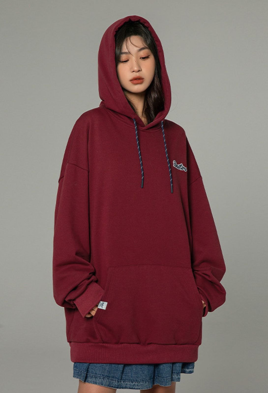 Áo hoodie bầu Cotton bông Oversized - Thu đông - Snugg SNU2152