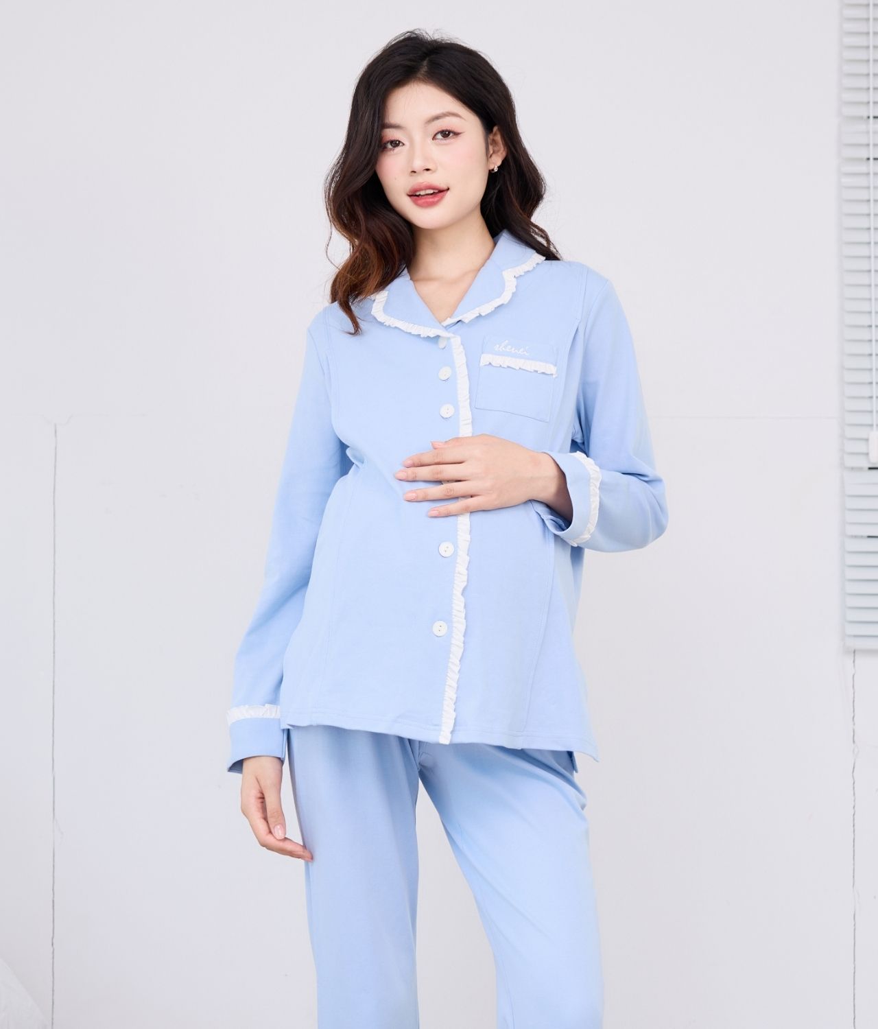 Bộ mặc nhà cotton thu đông - SNU2248