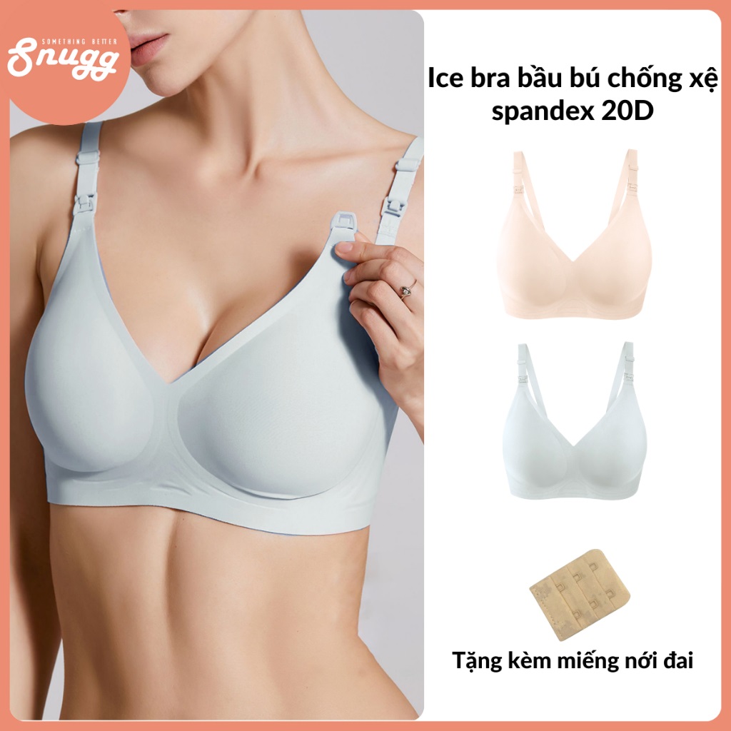 Áo ngực bầu và cho con bú Ice Bra hỗ trợ chống xệ, làm mát mùa hè Snugg - SNU2176
