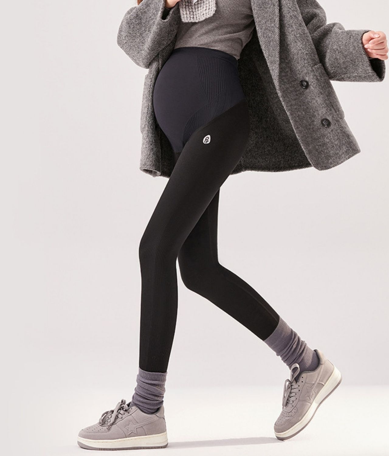 Quần legging bầu cạp cao thu đông mềm mịn, co giãn, ấm áp Snugg - SNU2239