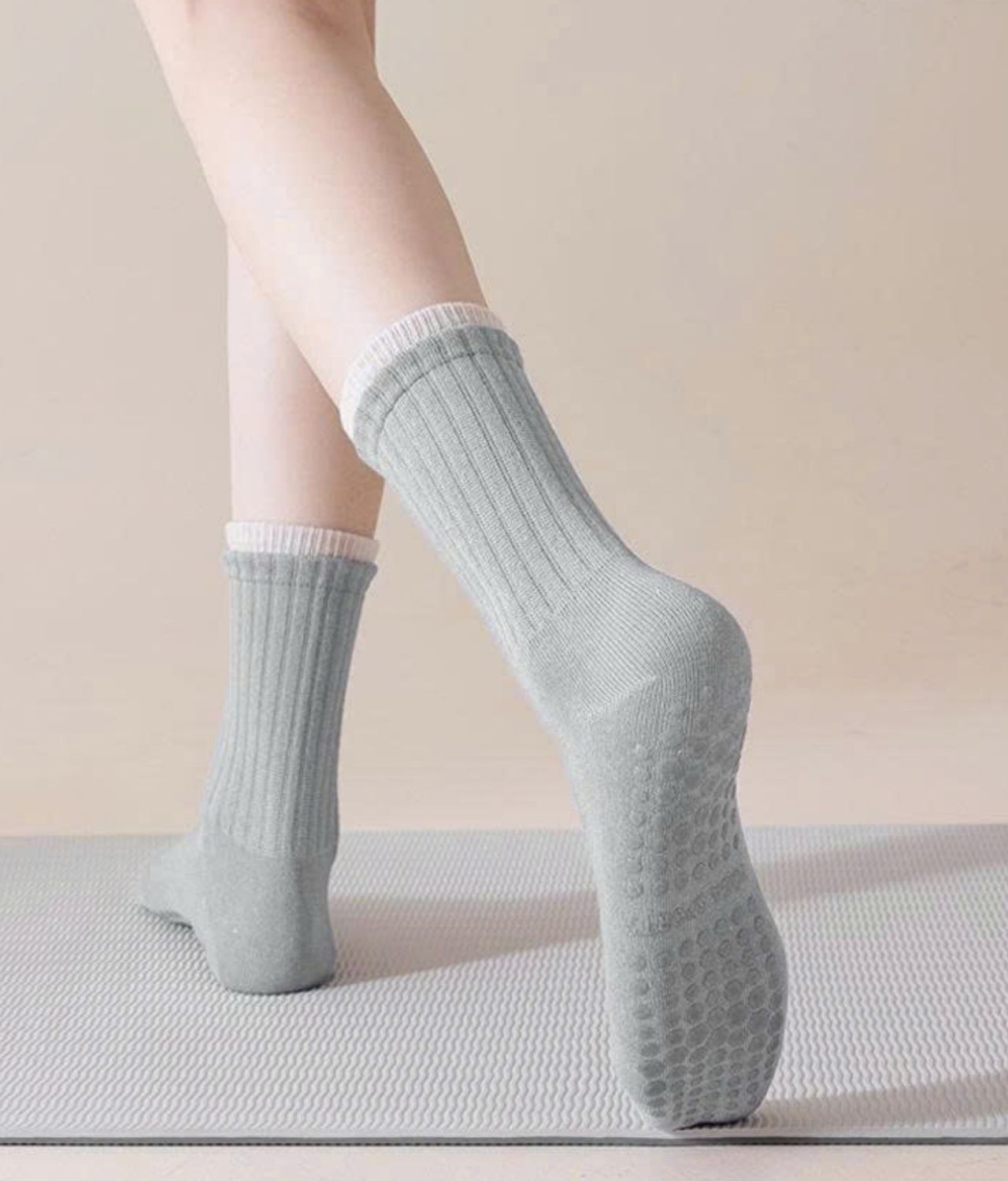 Tất ở cữ cổ cao thu đông chống trượt, cotton mềm mại, thấm hút mồ hôi, thoáng khí - SNU2259