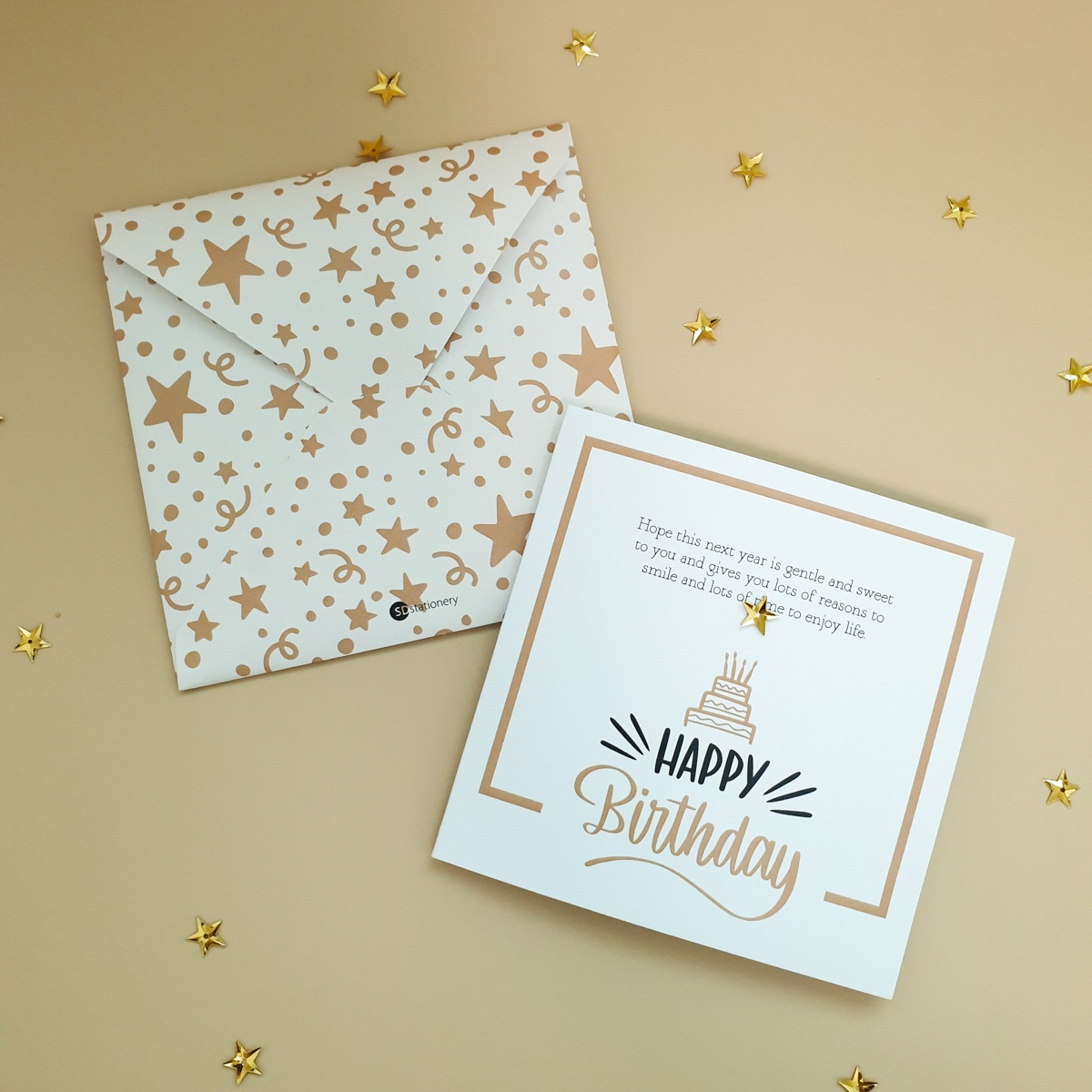 Thiệp sinh nhật STARRY