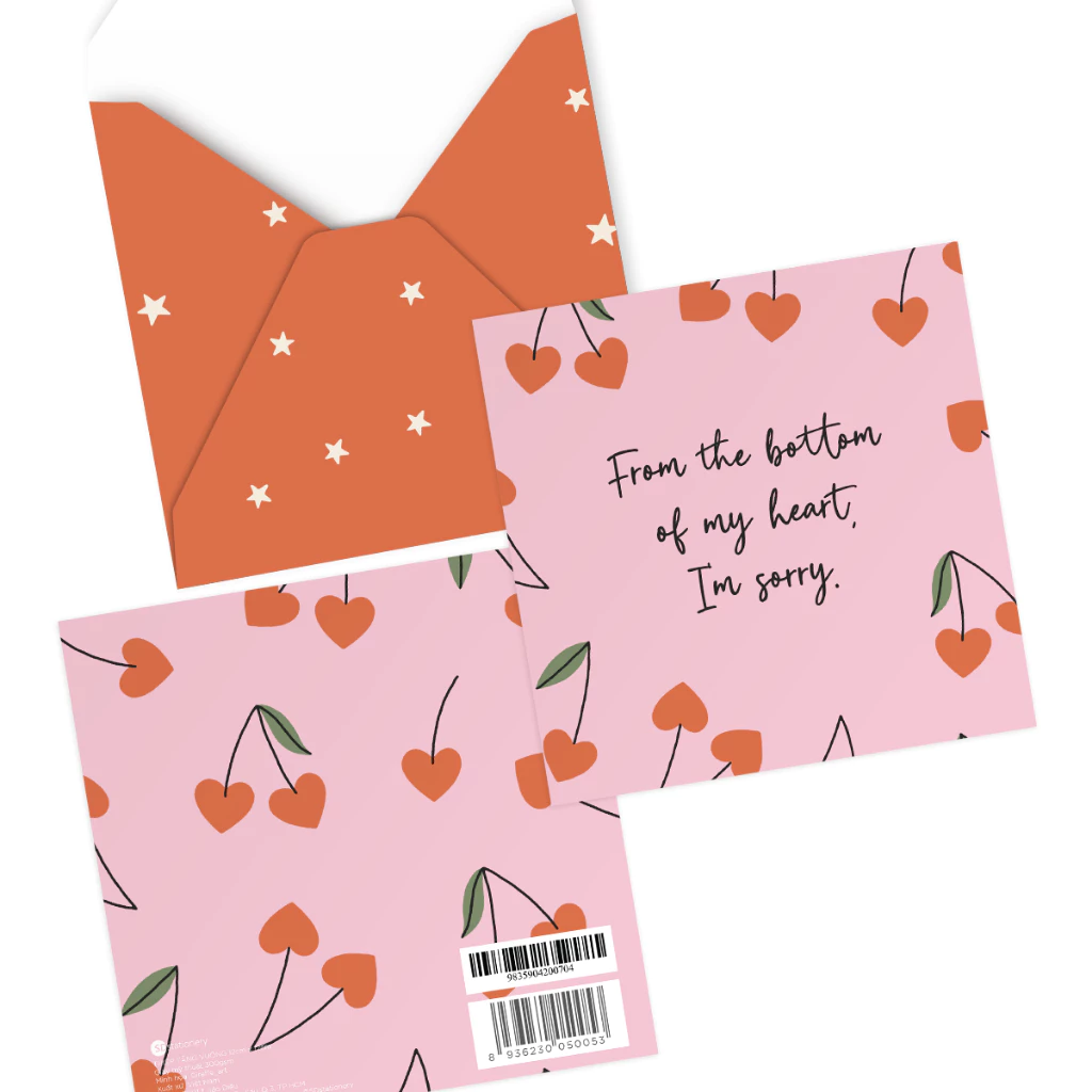 Thiệp xin lỗi KIND WORDS
