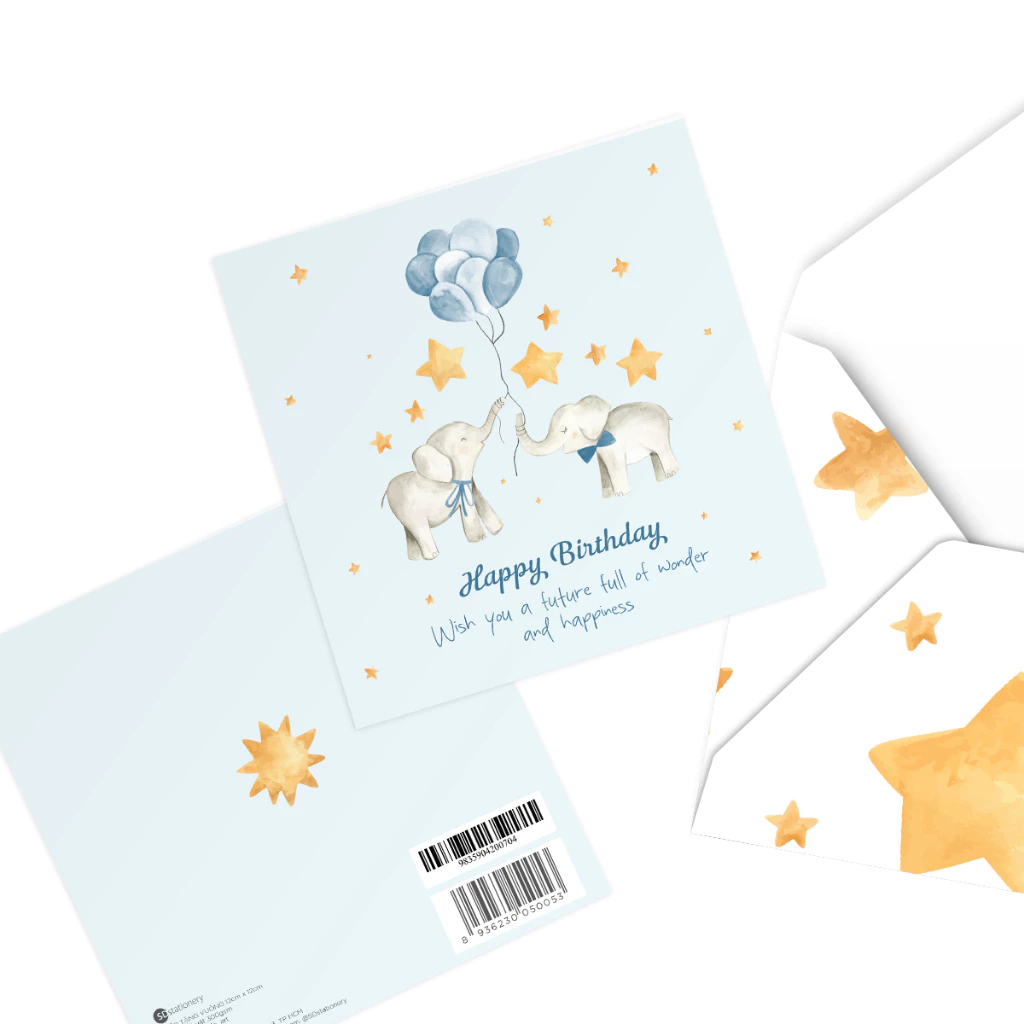 Thiệp sinh nhật, thôi nôi em bé LITTLE ONE