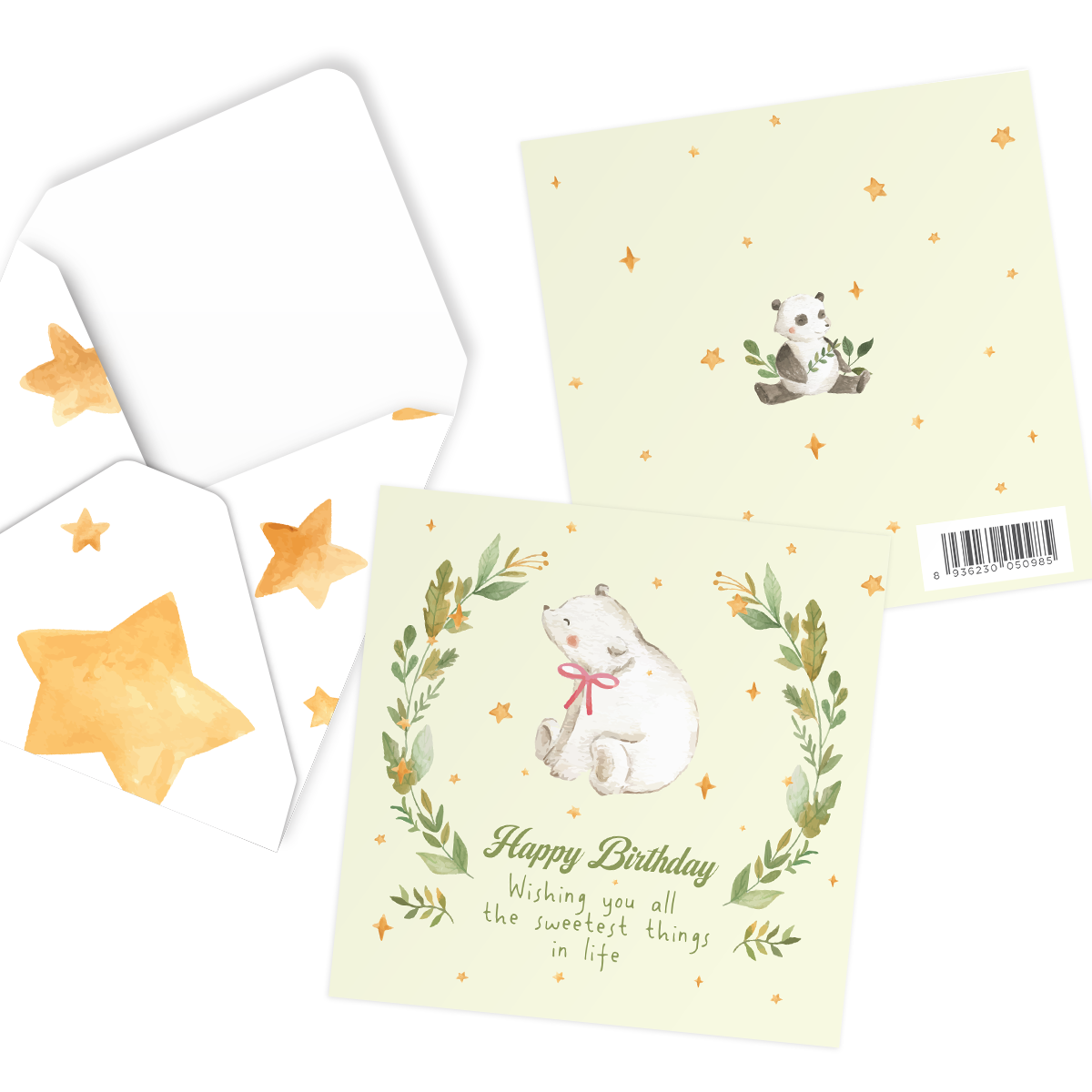 Thiệp sinh nhật, thôi nôi em bé LITTLE ONE