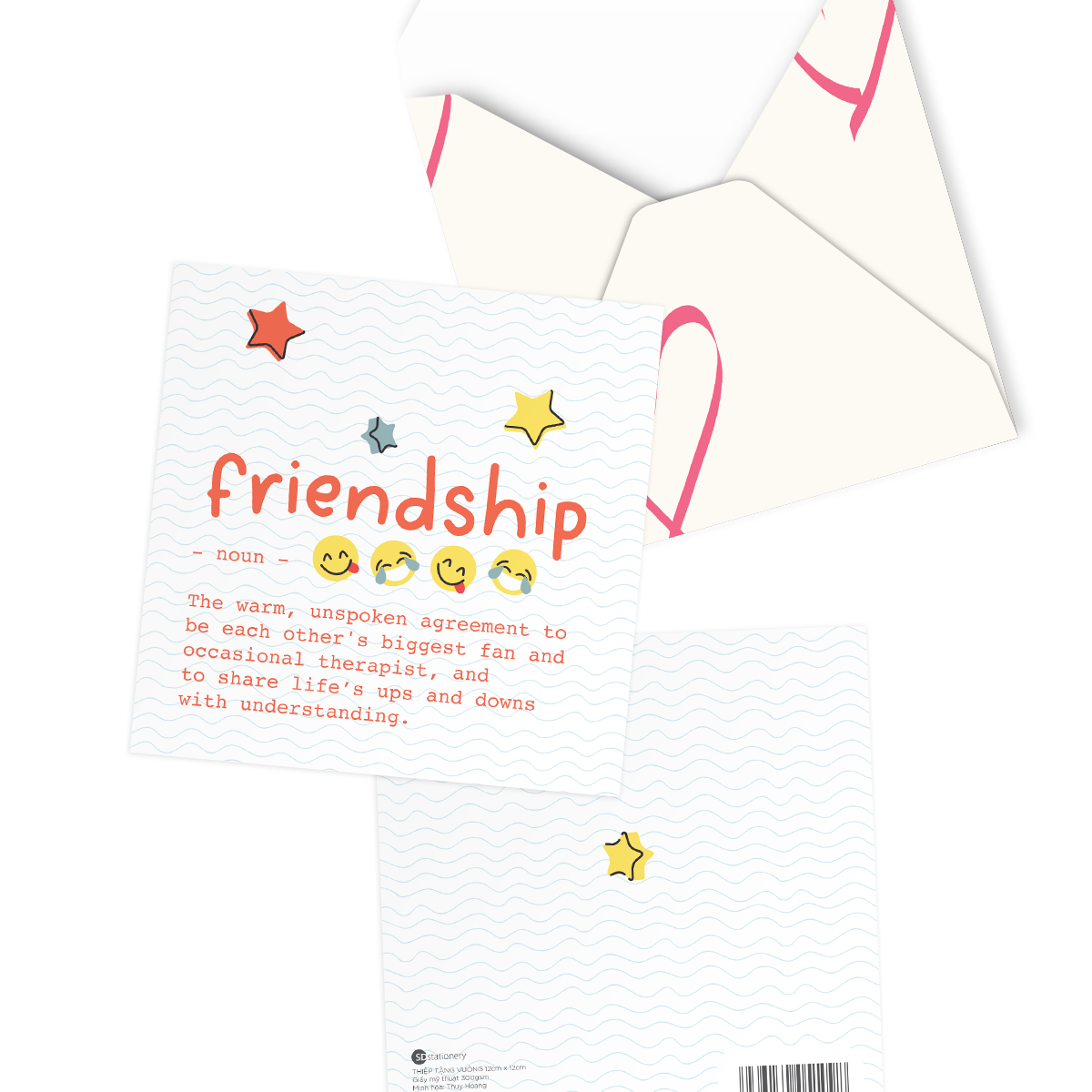 Thiệp tặng bạn bè DEFINITION - Friendship