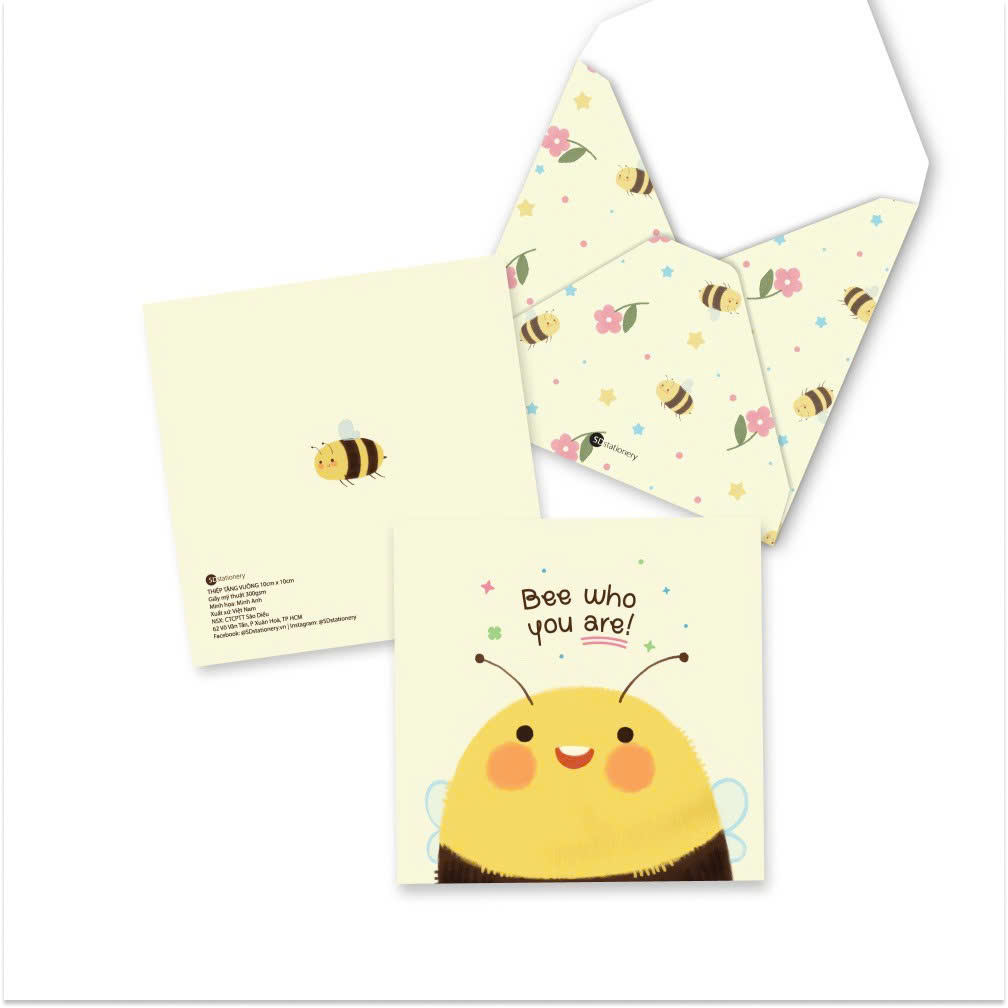 Thiệp tình yêu, tình bạn, sinh nhật JUST BEE