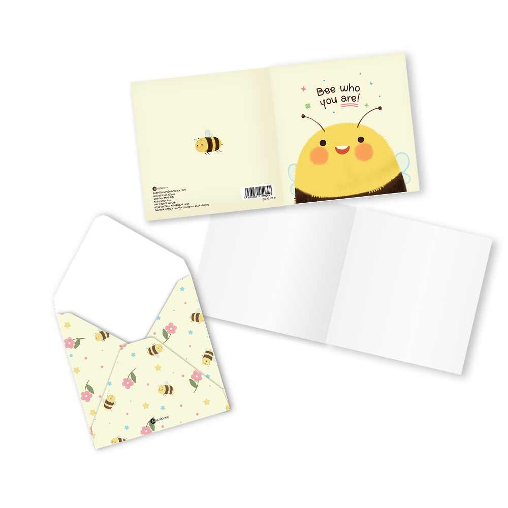 Thiệp tình yêu, tình bạn, sinh nhật JUST BEE