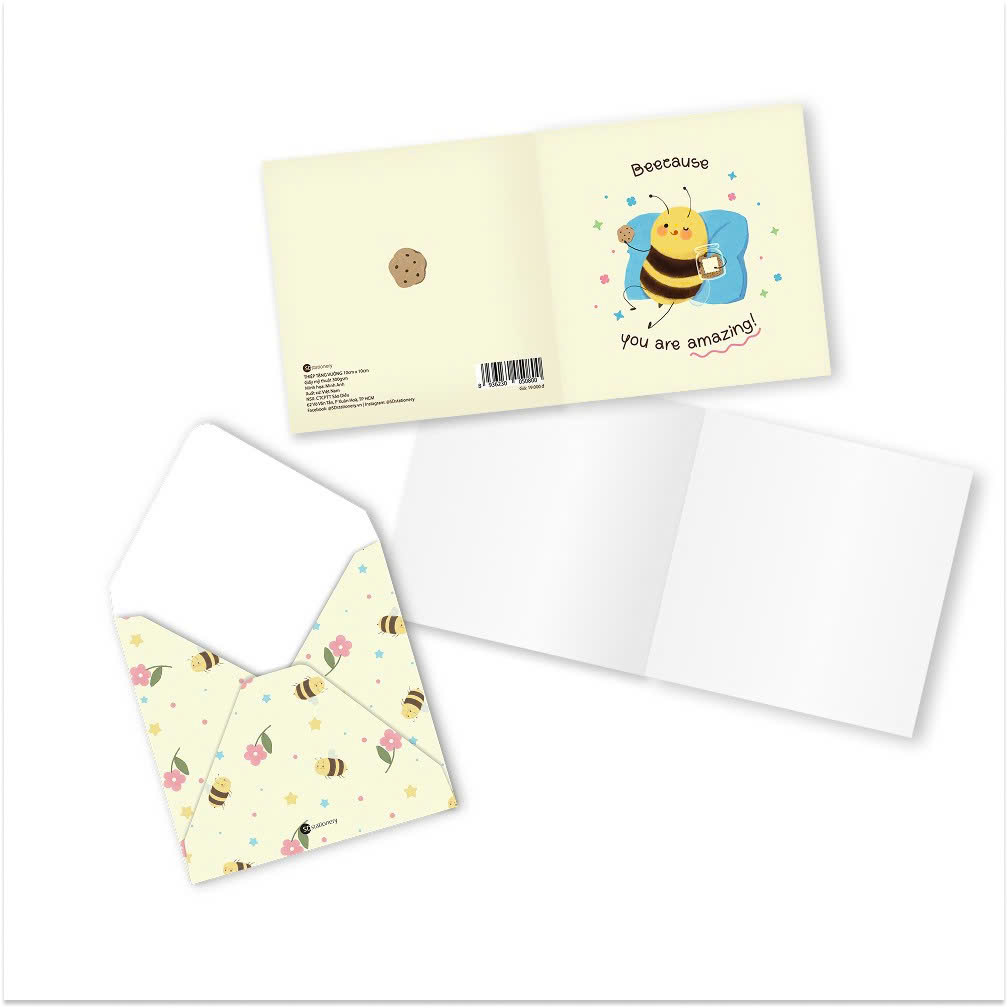 Thiệp tình yêu, tình bạn, sinh nhật JUST BEE