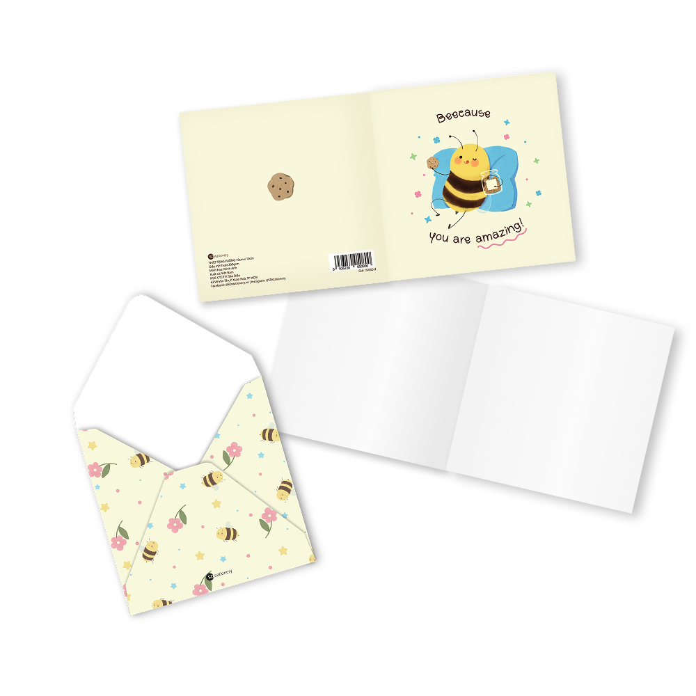 Thiệp tình yêu, tình bạn, sinh nhật JUST BEE