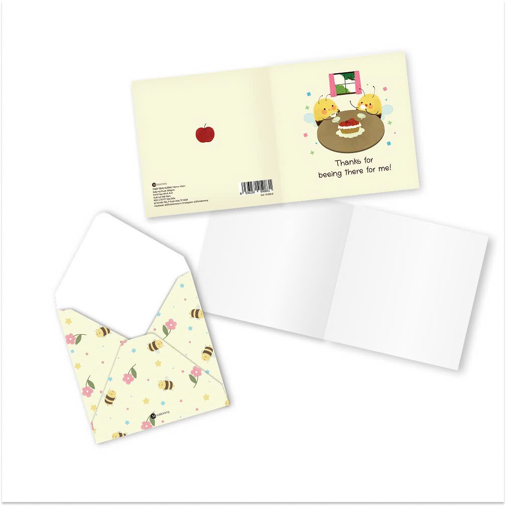 Thiệp tình yêu, tình bạn, sinh nhật JUST BEE
