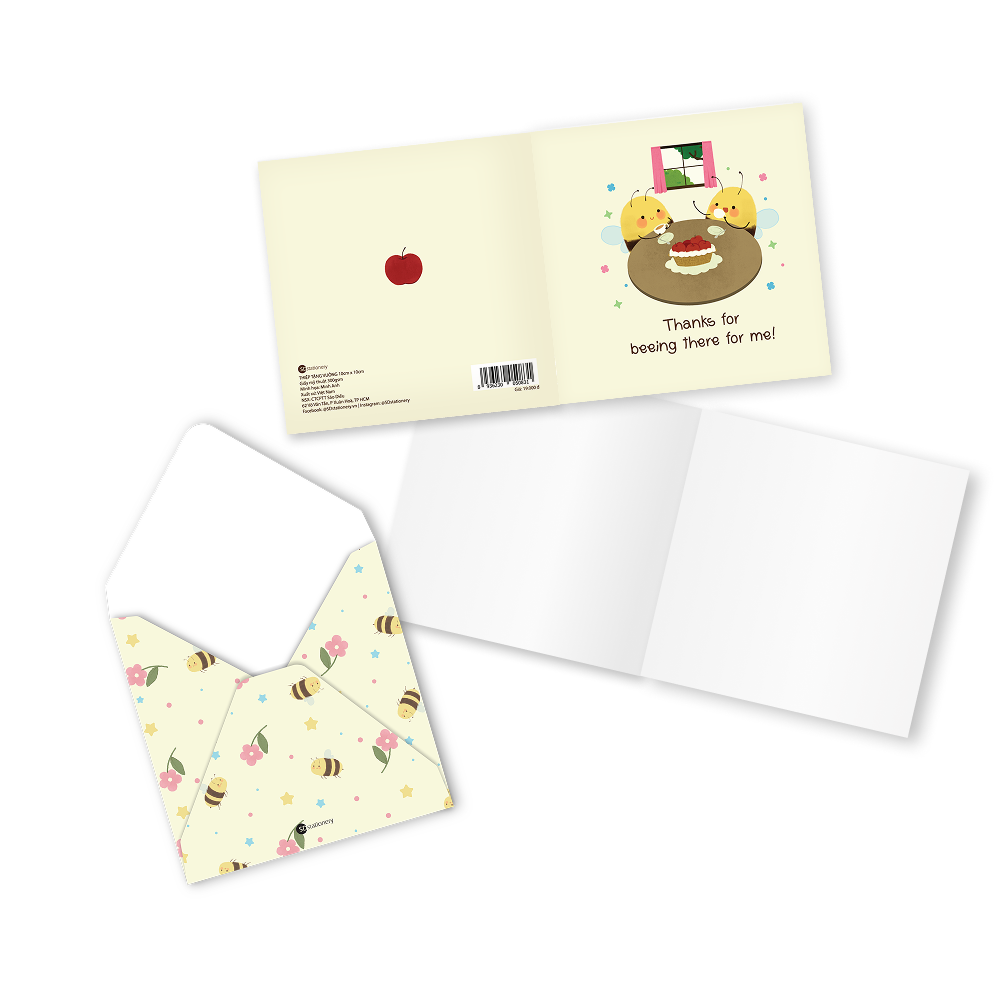 Thiệp tình yêu, tình bạn, sinh nhật JUST BEE