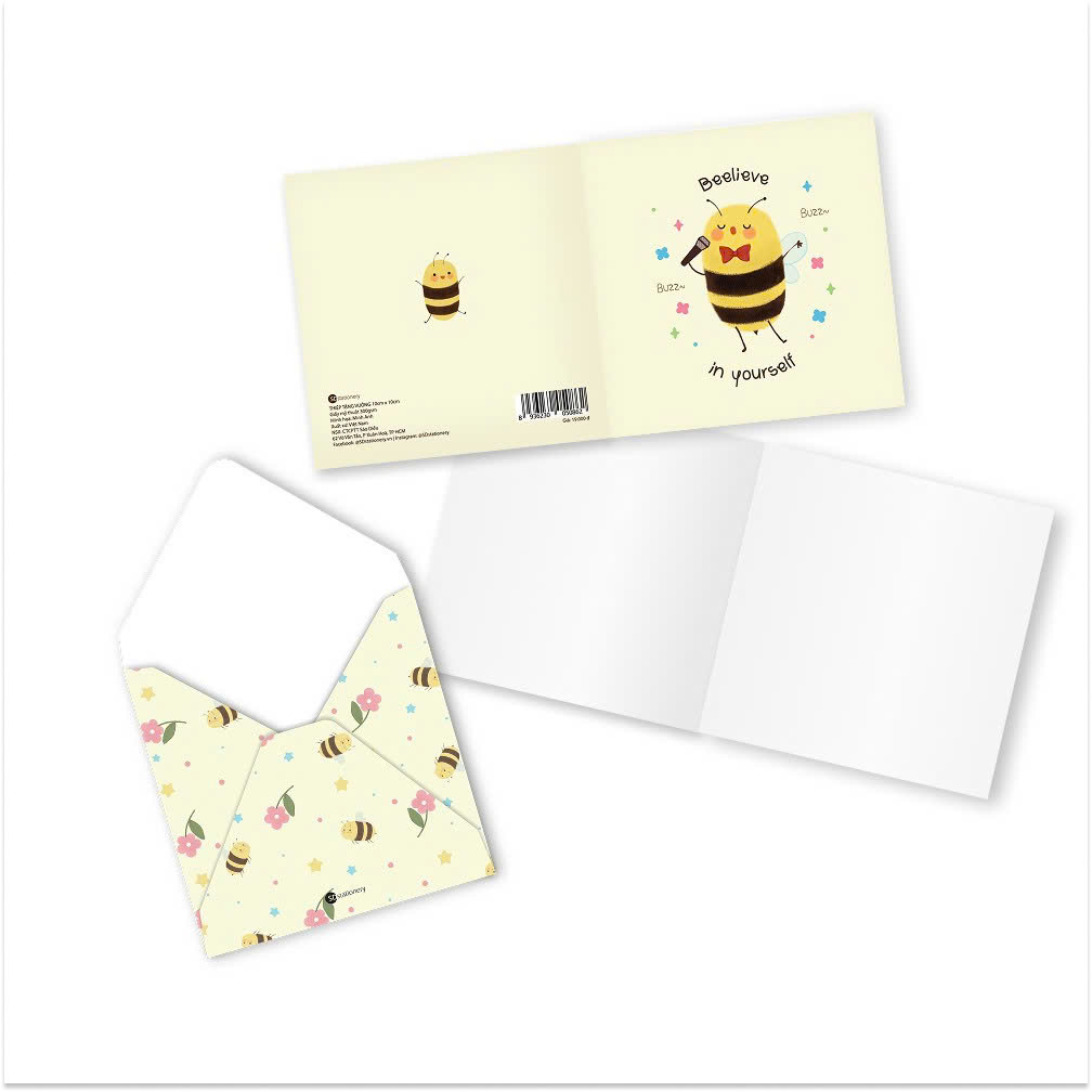 Thiệp tình yêu, tình bạn, sinh nhật JUST BEE