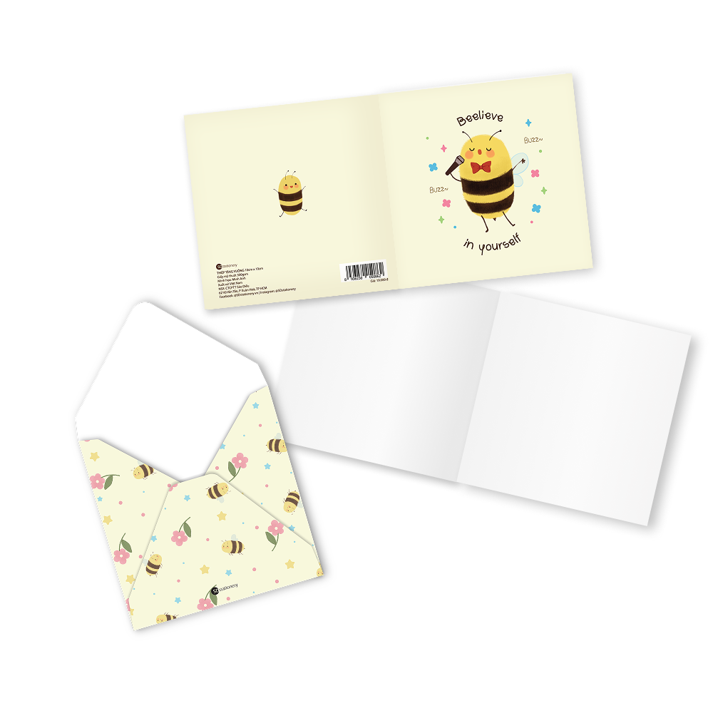 Thiệp tình yêu, tình bạn, sinh nhật JUST BEE