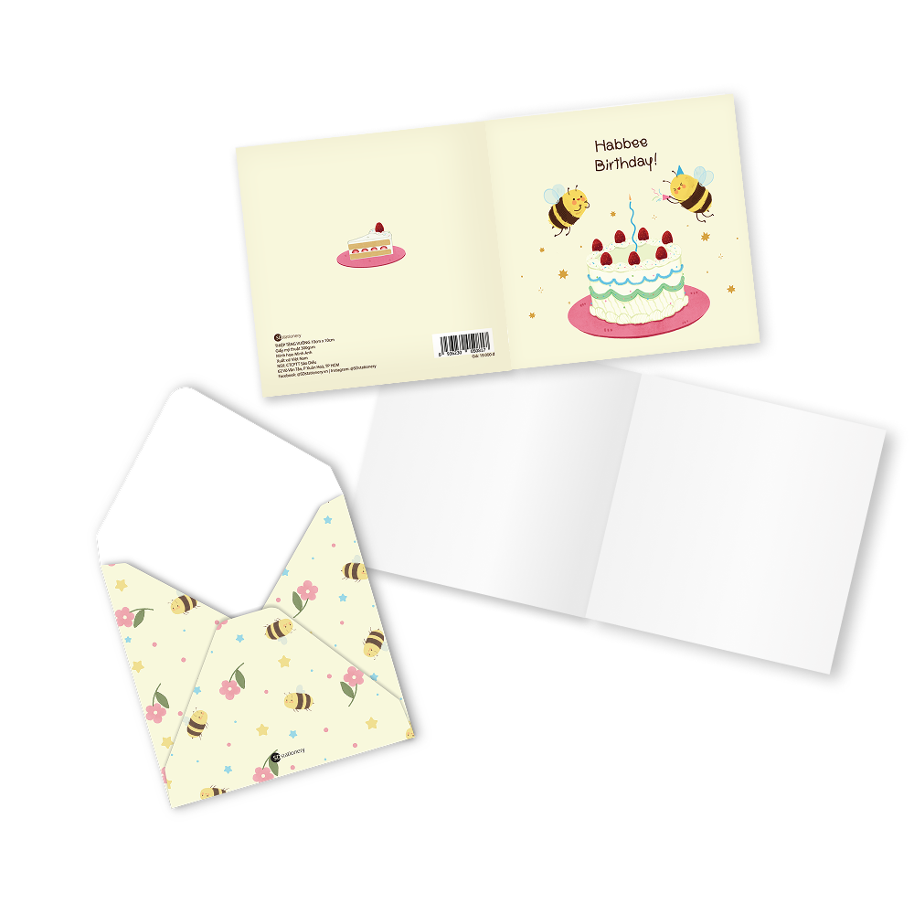 Thiệp tình yêu, tình bạn, sinh nhật JUST BEE