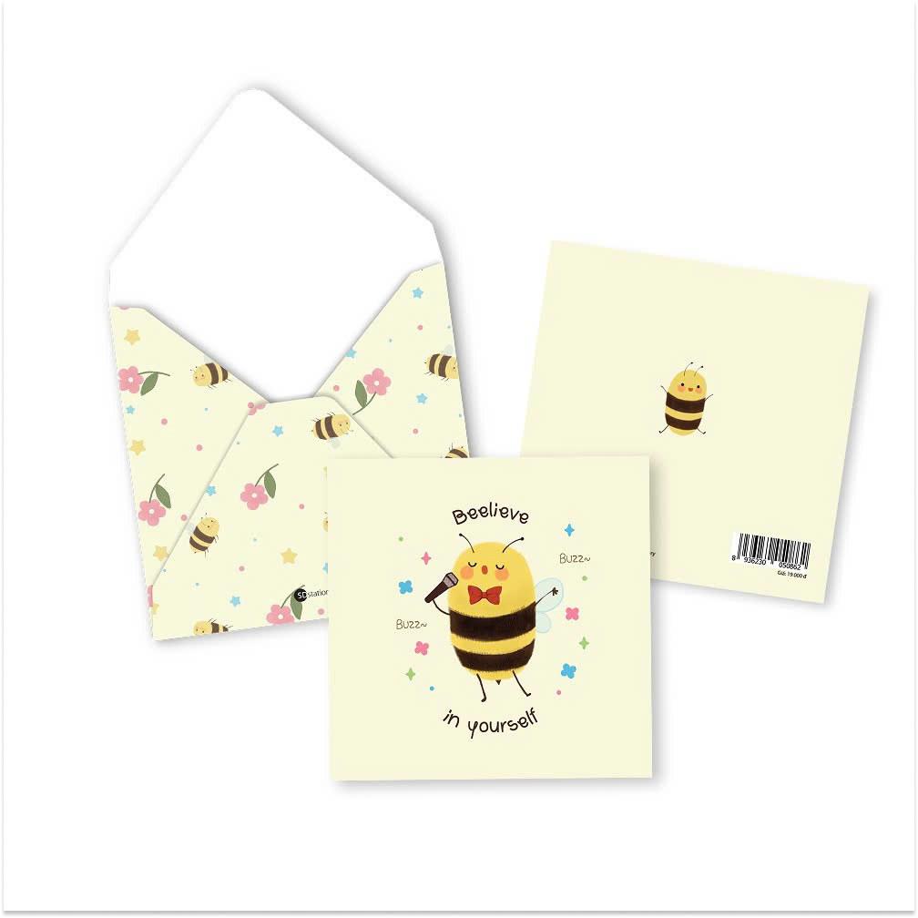 Thiệp tình yêu, tình bạn, sinh nhật JUST BEE