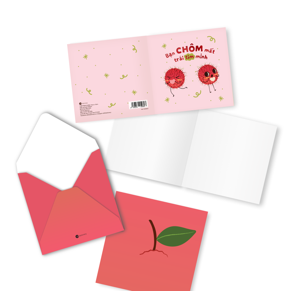 Thiệp tình yêu, tình bạn QUẢ LÀ CƯNG